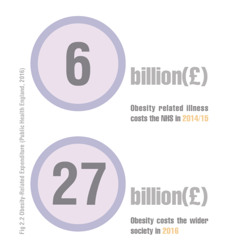 Obesity-related expenditure statistics