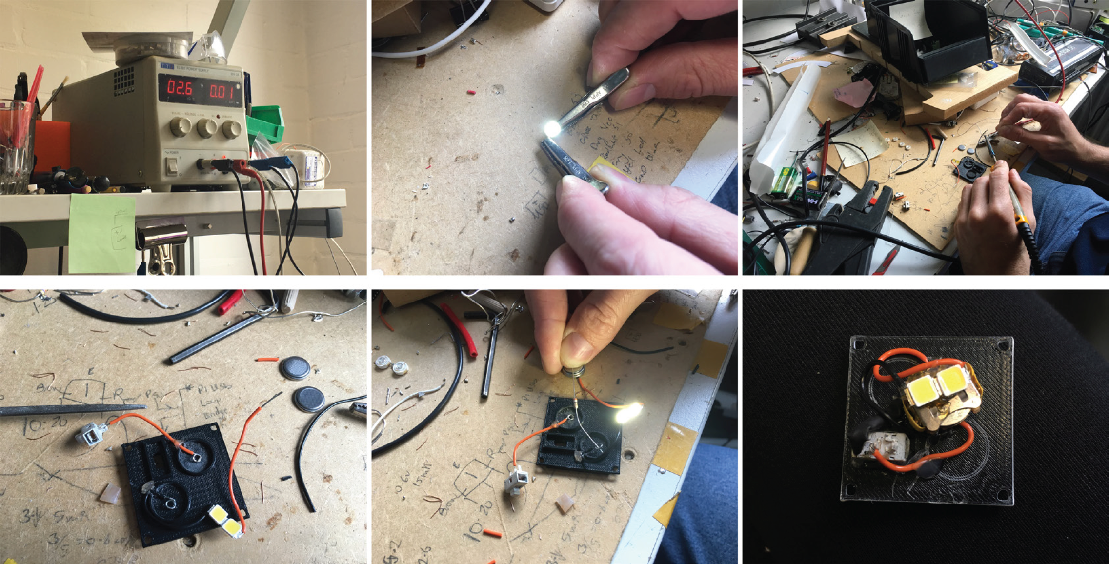 Electronics and mechanism build