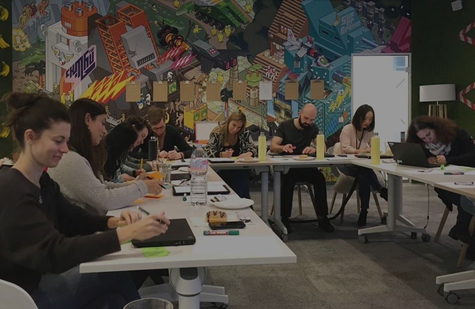 Workshop session — team ideation