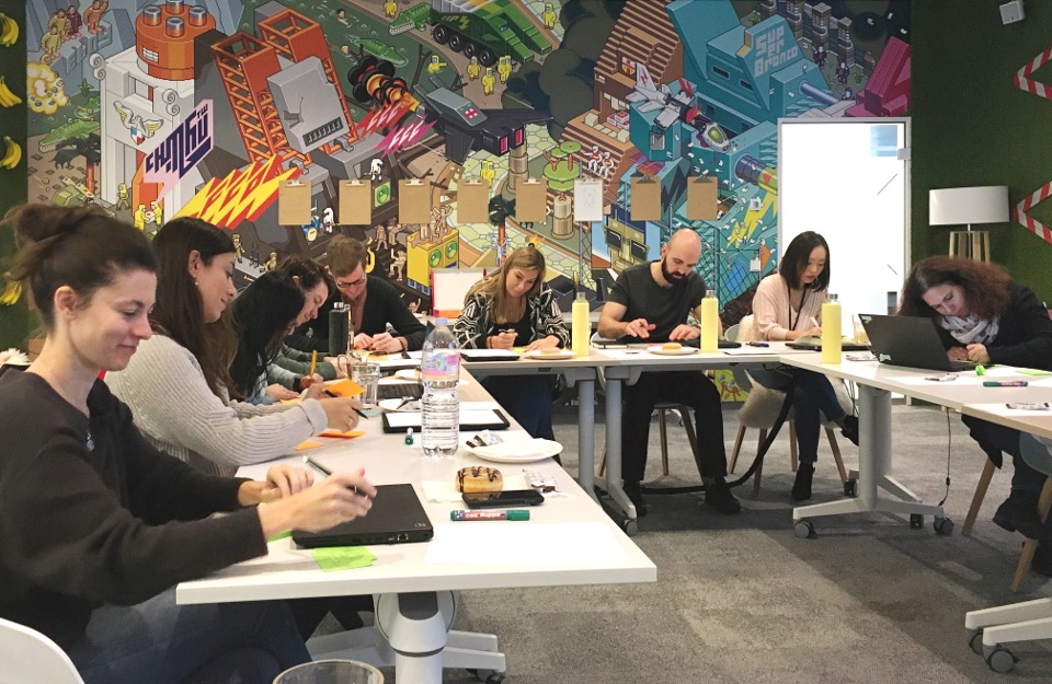 Workshop session — cross-functional alignment
