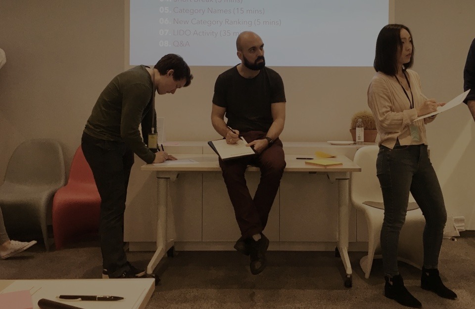 Workshop session — structured ideation